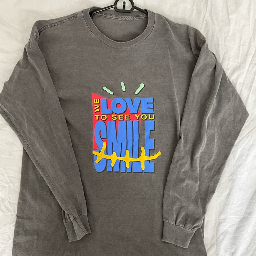 Cactus Jack x McDonalds collab long sleeve tee shirt